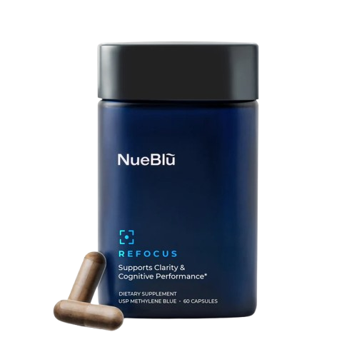 Can't hold your focus? Refocus  supports calm, sustained clarity with L-Theanine (Suntheanine®) and Bacopa Monnieri, no jittery edge.
