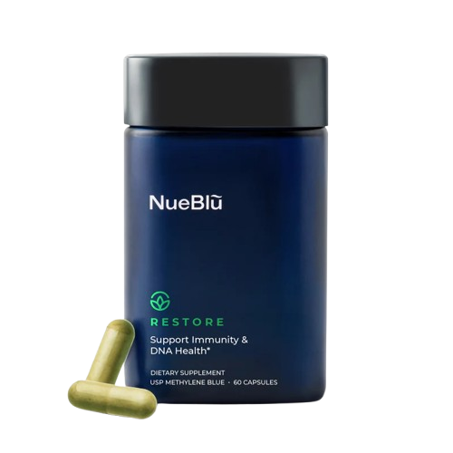 Run-down and overextended? Restore replenishes what your body uses up with Vitamin C, NAC and Quercetin, a complete antioxidant system for immunity and cellular protection.